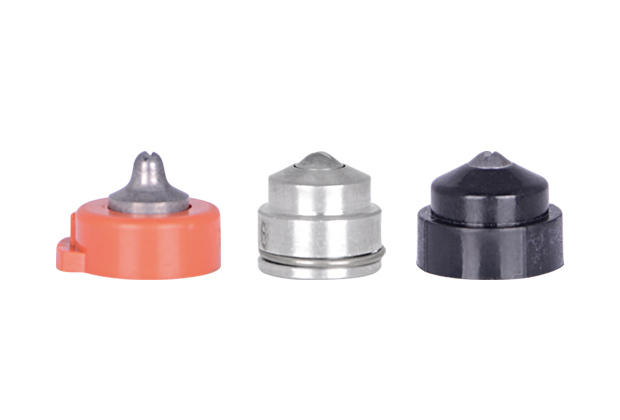 左:AEF噴嘴   中:GG3噴嘴   右:AEM噴嘴